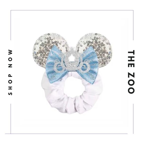 Headband Scrunchie and Hair Clips with Mouse Ears Cinderella - Picture 4 of 4